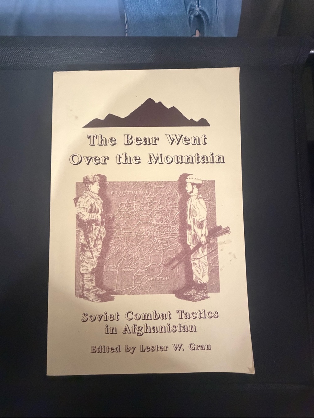 The Bear Went Over the Mountain - Soviet Combat Tactics Book (Cream/Brown)